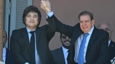 Milei recibió al venezolano Edmundo González Urrutia y le ofreció asilo