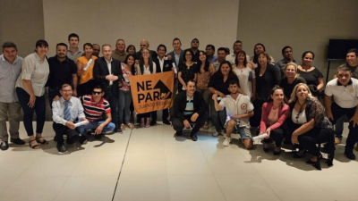 Bergia adelanta que el Nepar irá con lista propia para las legislativas