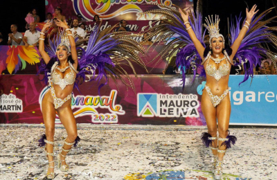 General San Martín defiende su trono de Capital del Carnaval