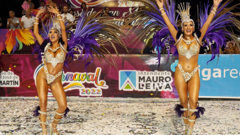 General San Martín defiende su trono de Capital del Carnaval