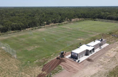 For Ever y el Gobierno provincial avanzan con las obras en el nuevo predio