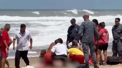 Murió un argentino en Punta del Este: se metió al mar en Playa Brava y se ahogó