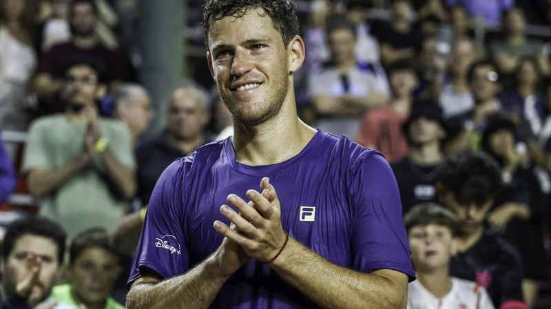 El retiro de Diego Schwartzman