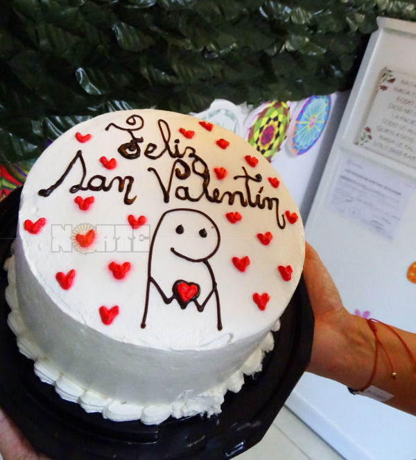 Muchos corazones y mucho dulce para este San Valentín. Foto: Fabian Maldonado.