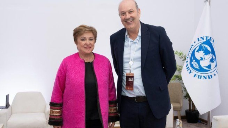 Sturzenegger se reunió con Georgieva 