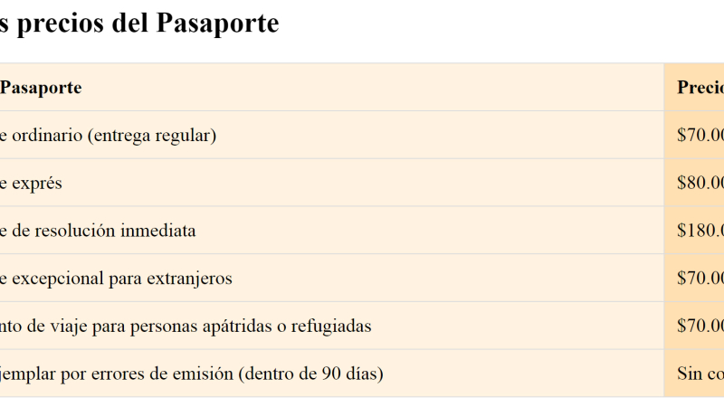 Aumentaron los precios de la renovación de DNI y de Pasaporte del Renaper