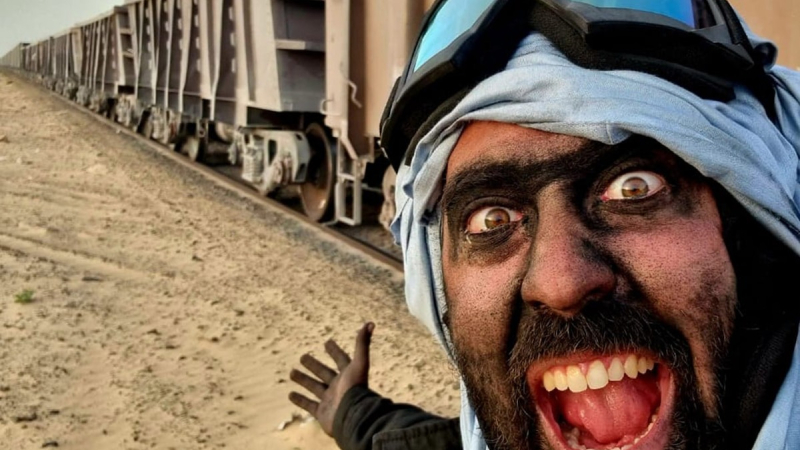 La hazaña del argentino que viajó en el tren más peligroso del mundo