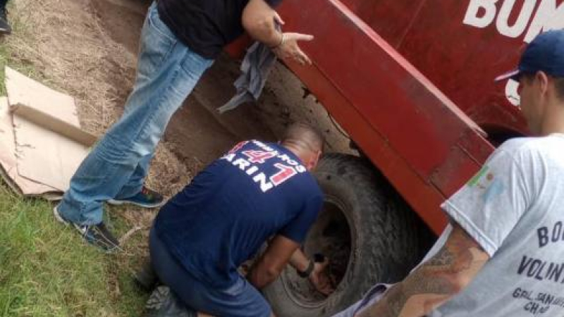 Advertencia municipal: "No son bomberos, son estafadores"