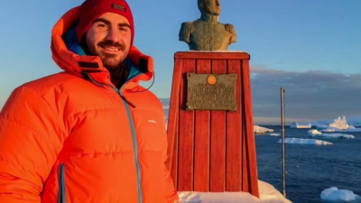 El primer ingeniero argentino recibido en la Antártida