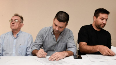 Sáenz Peña entregó subsidios con fondos recaudados de las infracciones vehiculares