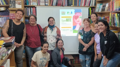 Continúa el taller libre y gratuito SanARTE en la Librería de la Paz