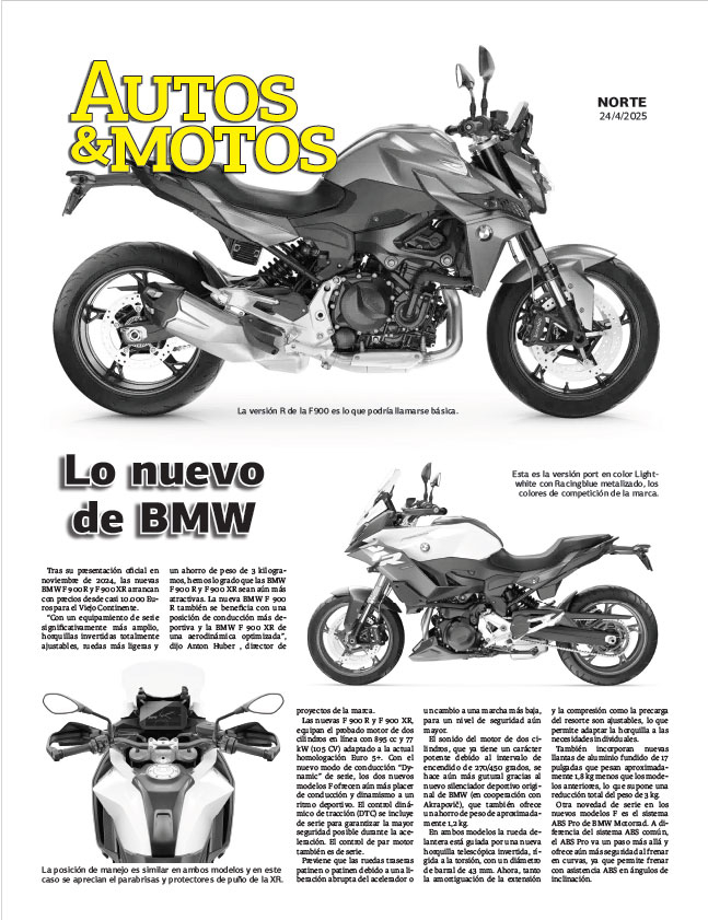 Lo nuevo de BMW