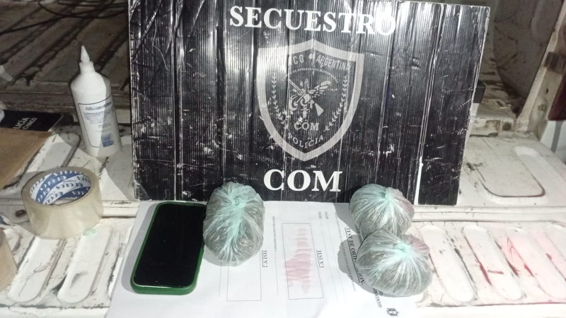 Narcomenudeo: adolescente detenido con marihuana