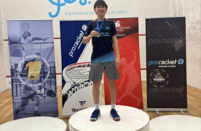 Squash: Luca Antenuchi dio la nota en Portugal y llega entonado al Italian Open
