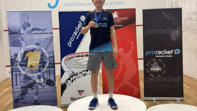 Squash: Luca Antenuchi dio la nota en Portugal y llega entonado al Italian Open