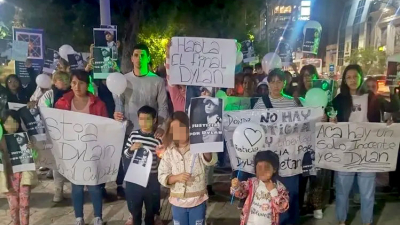 El dolor de toda una familia por el crimen de Dylan Gaetano