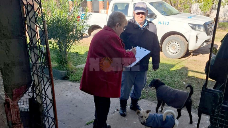 La abuela de Cecilia Strzyzowski entregó un chaleco antibalas y una moto que serían de César Sena