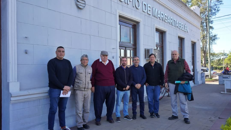Respaldo de intendentes de Margarita Belén y Colonia Benítez al INTA