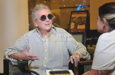 "Me encanta estar vigente a mis 77 años, y que me sigan invitando a su tierra"