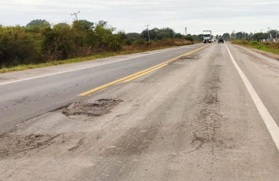 Siguen los reclamos por el mal estado de las rutas