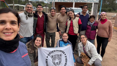 Los Veterinarios Amigos del Impenetrable realizaron un nuevo operativo