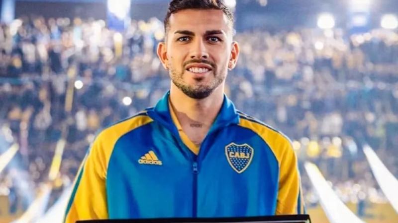 Paredes fue presentado en Boca: "Es uno de los días más importantes de mi vida"