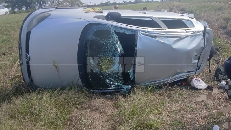 Una mujer murió en un vuelco en la ruta nacional 16