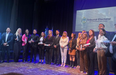 Los diputados electos del Chaco recibieron sus diplomas