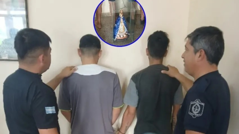Robaron una Virgen de Itatí y pidieron rescate: detuvieron a los sospechosos