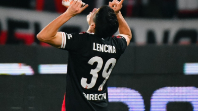 El chaqueño Santiago Lencina metió un doblete en la goleada de River