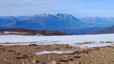 En la Patagonia es el invierno más seco en años