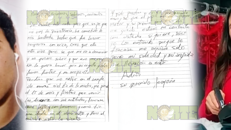 "No lo quería hacer, pero mi orgullo y celos fueron fuertes y me arrepiento"