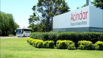 Acindar suspende a más de 500 trabajadores por más de una semana