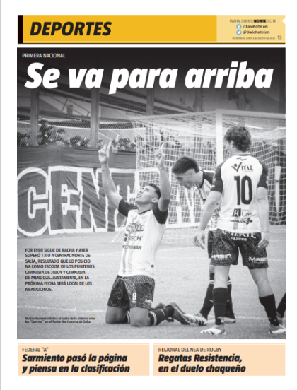 Se va para arriba