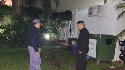Intento de robo en el Consulado Paraguayo: encapuchados huyeron tras ser sorprendidos por un guardia