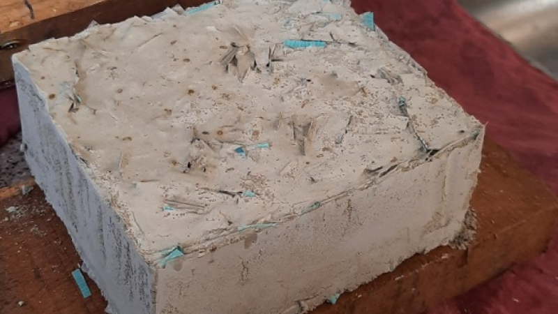 Investigadores desarrollaron prototipos de ladrillos resistentes a partir de residuos plásticos