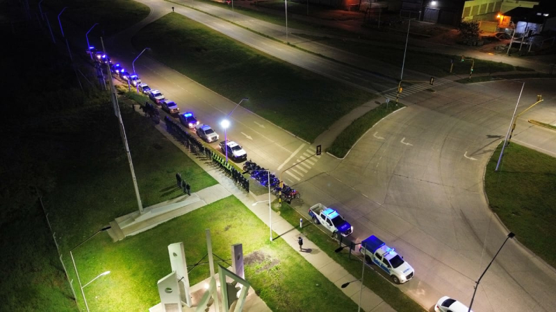 Operativo "Muralla Sur": despliegue policial en el acceso a Resistencia