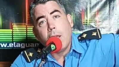 El comisario Melchiori sube la apuesta y denuncia al juez Lineras