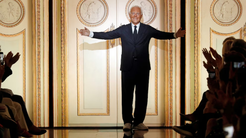 Murió Giorgio Armani, ícono de la moda italiana