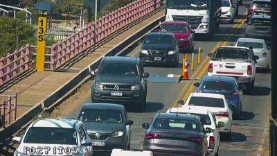 Continúan los trabajos de mantenimiento en el puente interprovincial
