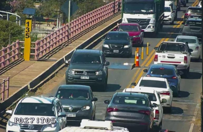 Continúan los trabajos de mantenimiento en el puente interprovincial