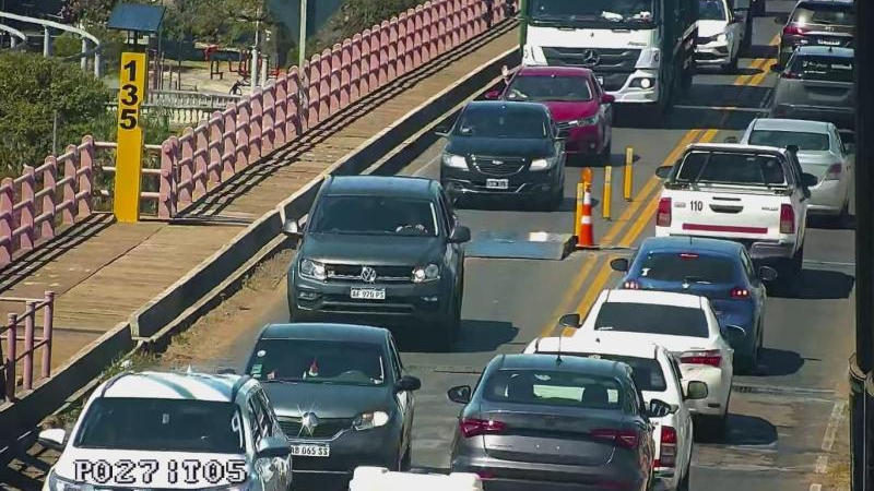 Continúan los trabajos de mantenimiento en el puente interprovincial