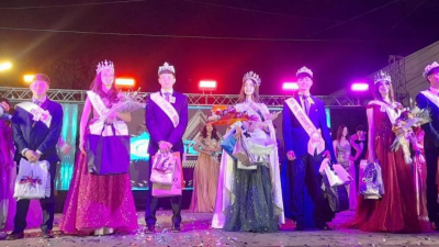 Nuevos reyes: Estefanía Polischuk y Lisandro Báez