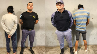 Detuvieron a dos sospechosos tras hurto en vivienda de una alumna de policía