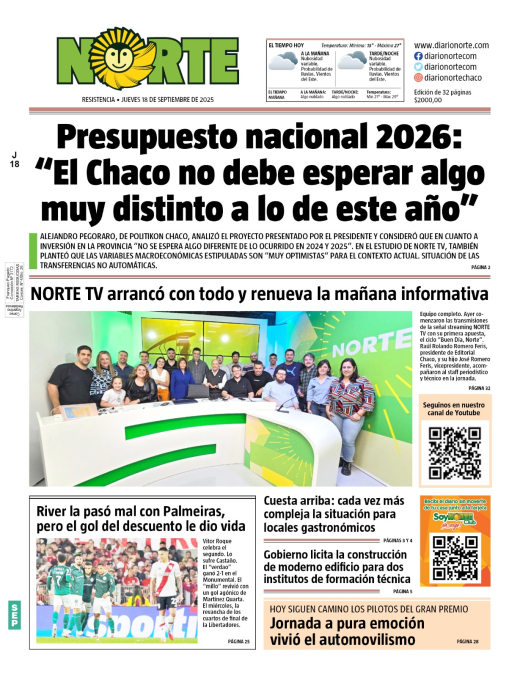 Edición del 18-09-2025