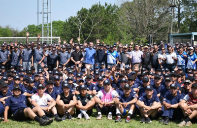 Alumnos de la Escuela de Policíay del SPP en una jornada especial