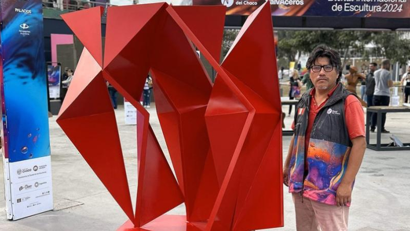 Se inauguraron obras para afianzar circuito de esculturas