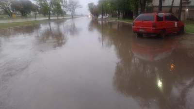 La lluvia puso a prueba los desagües de Resistencia: cayeron más de 80 milímetros