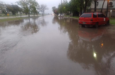 La lluvia puso a prueba los desagües de Resistencia: cayeron más de 80 milímetros