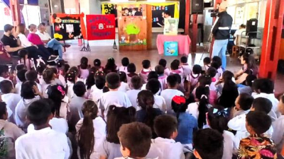 Jardín, escuela y biblioteca en la maratón nacional de lectura